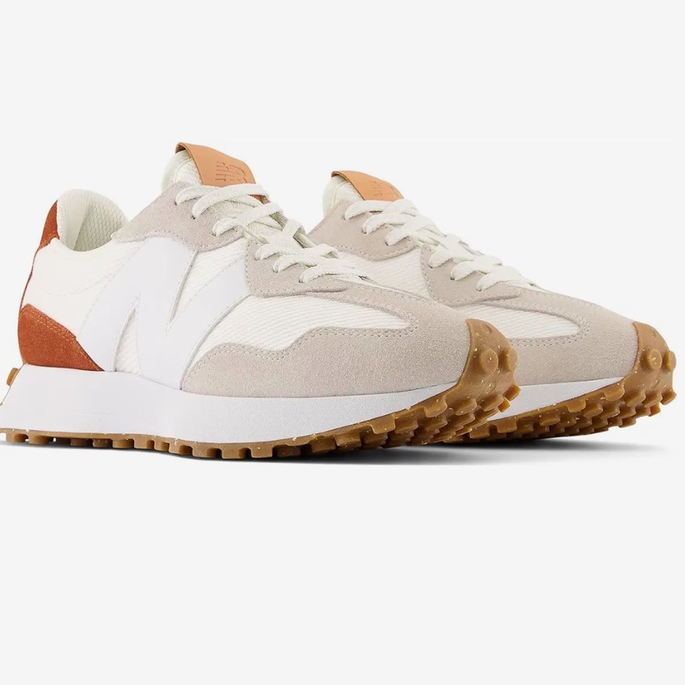 Women’s New Balance 327 Sneakers in White Sea Salt